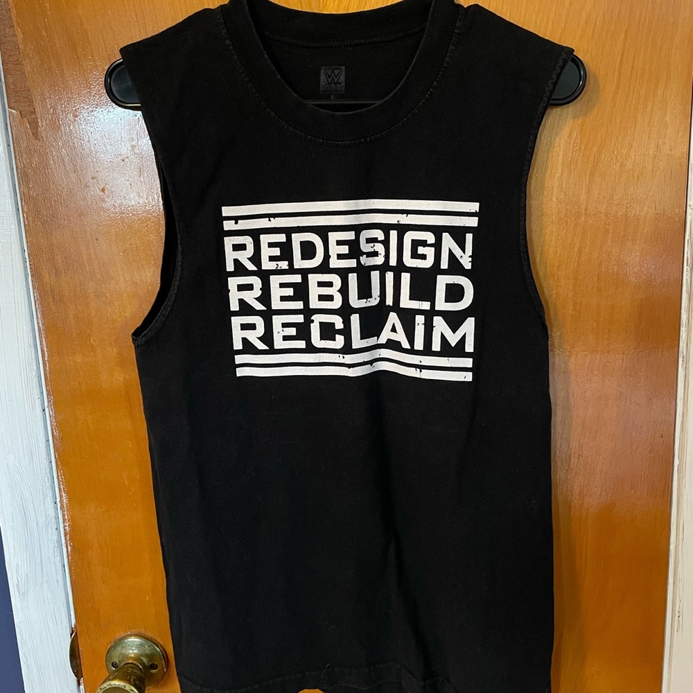 WWE Seth Rollins “Redesign, Rebuild, Reclaim” Muscle Tank